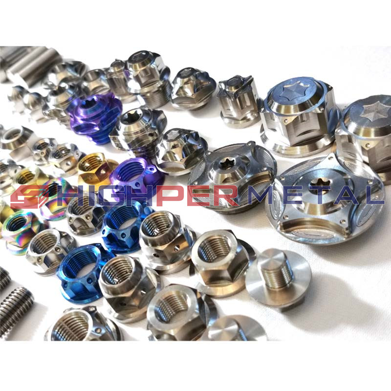 Customized High Precision Titanium Parts for Motorcycle