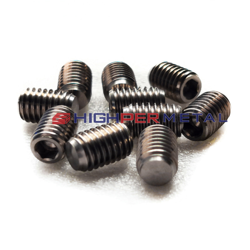 DIN 913 M8 x 12 Hexagon Socket Set Screws with Flat Point