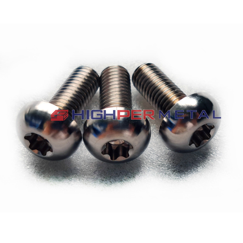 ISO 14583 M10 x 25 Titanium Pan Head Screws