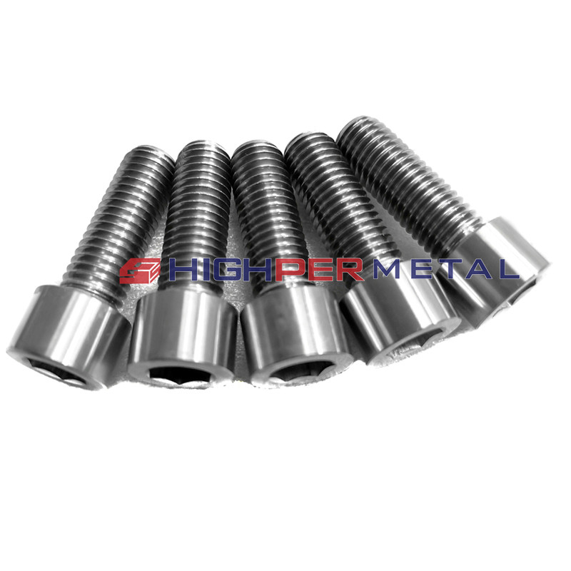 DIN 912 M10 x 30 Titanium Hexagon socket head cap screws