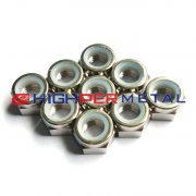 DIN 985 Titanium Nylon Lock Nuts M12 x 1.25Pitch
